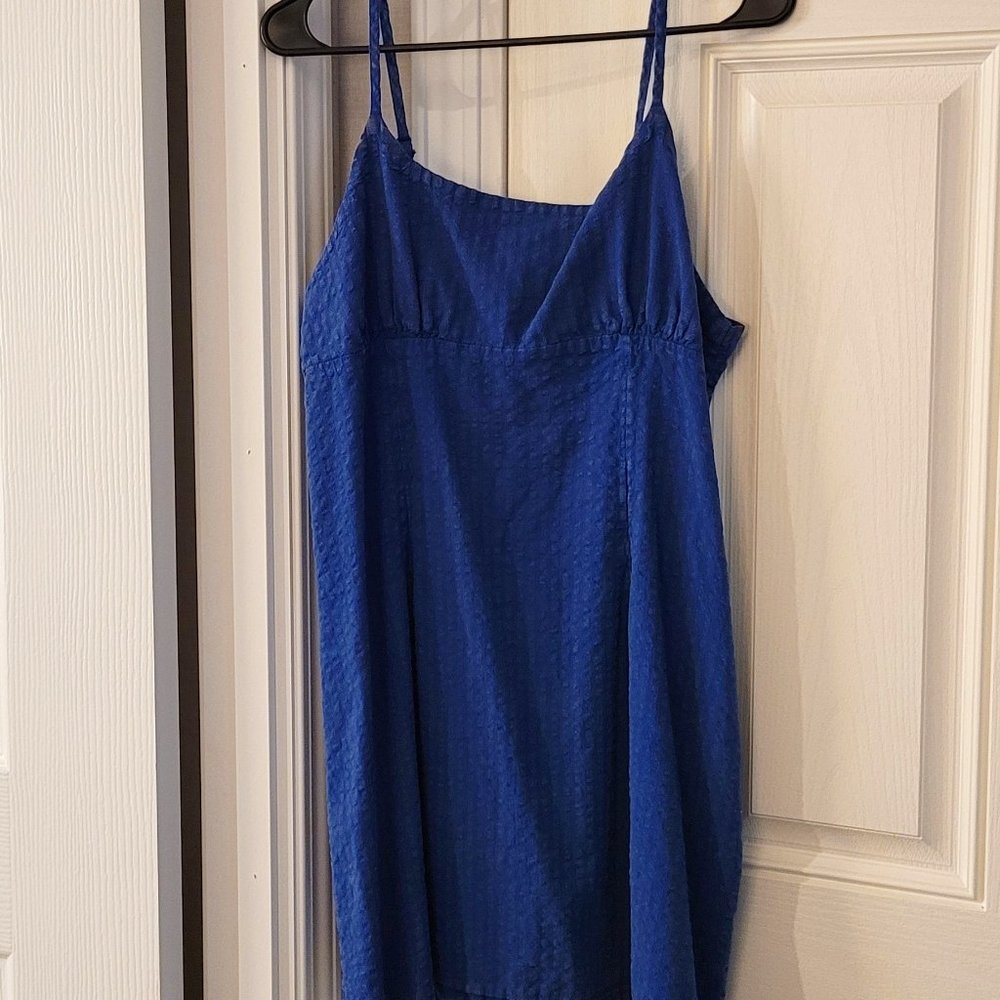 Tank Dress, Navy Blue, Size XL